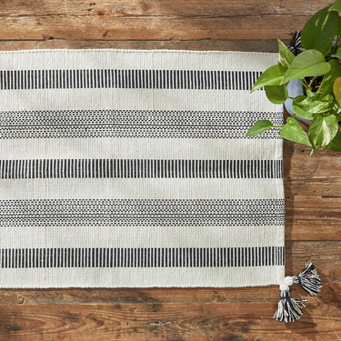 Raven Stripe Rug 2X3 Park Designs - The Fox Decor